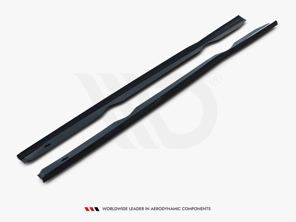 Maxton Side Skirts Diffusers V.4 Ford Fiesta ST / ST-Line Mk7