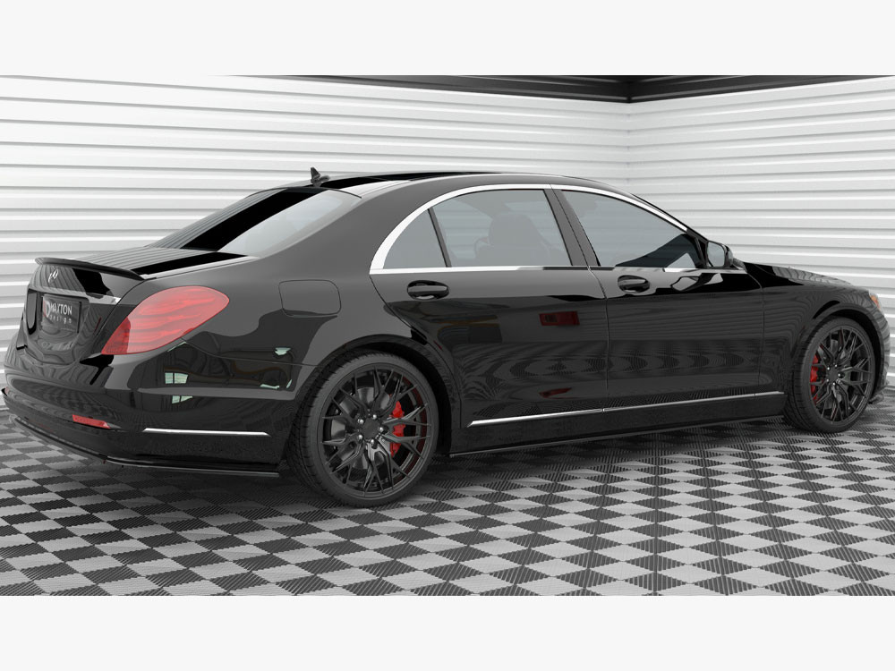 Maxton Side Skirts Diffusers Mercedes-Benz S Long W222