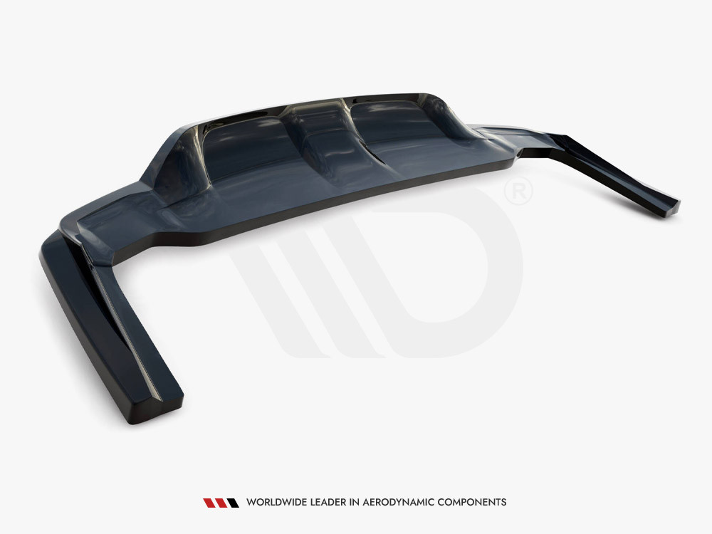 Maxton Rear Splitter (Vertical Bars) Mercedes-AMG GLE 43 Coupe C292