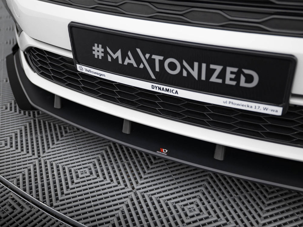 Maxton Street PRO Front Splitter + Flaps Volkswagen Jetta GLI Mk7 Maxton Street PRO Front Splitter + Flaps Volkswagen Jetta GLI Mk7