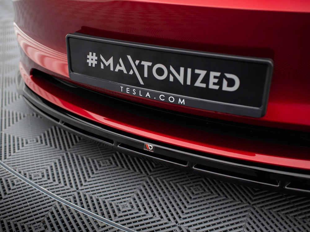 Maxton Front Splitter V.1 Tesla Model 3 FL Project Highland Maxton Front Splitter V.1 Tesla Model 3 FL Project Highland