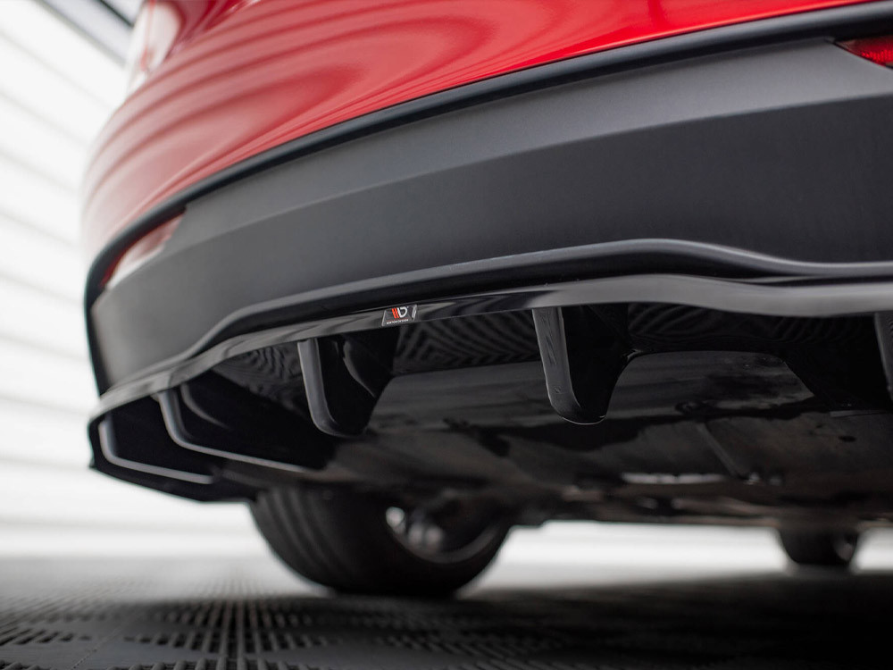 Maxton Rear Splitter (Vertical Bars) V.1 Tesla Model 3 FL Project Highland