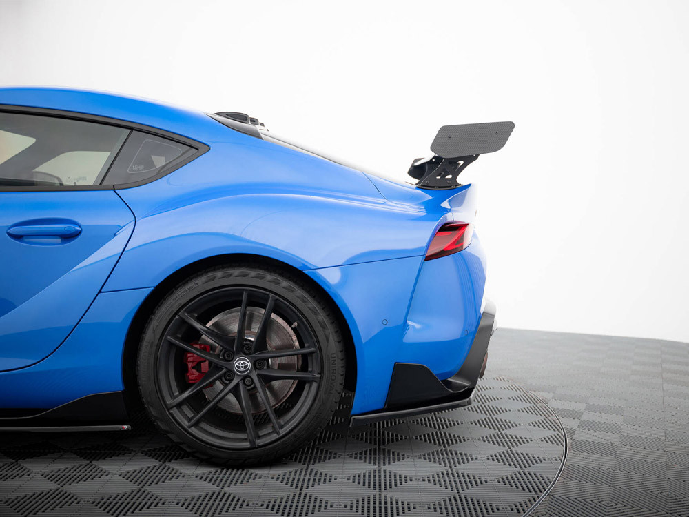 Maxton Carbon Spoiler With External Brackets Uprights Toyota Supra Mk5 Maxton Carbon Spoiler With External Brackets Uprights Toyota Supra Mk5