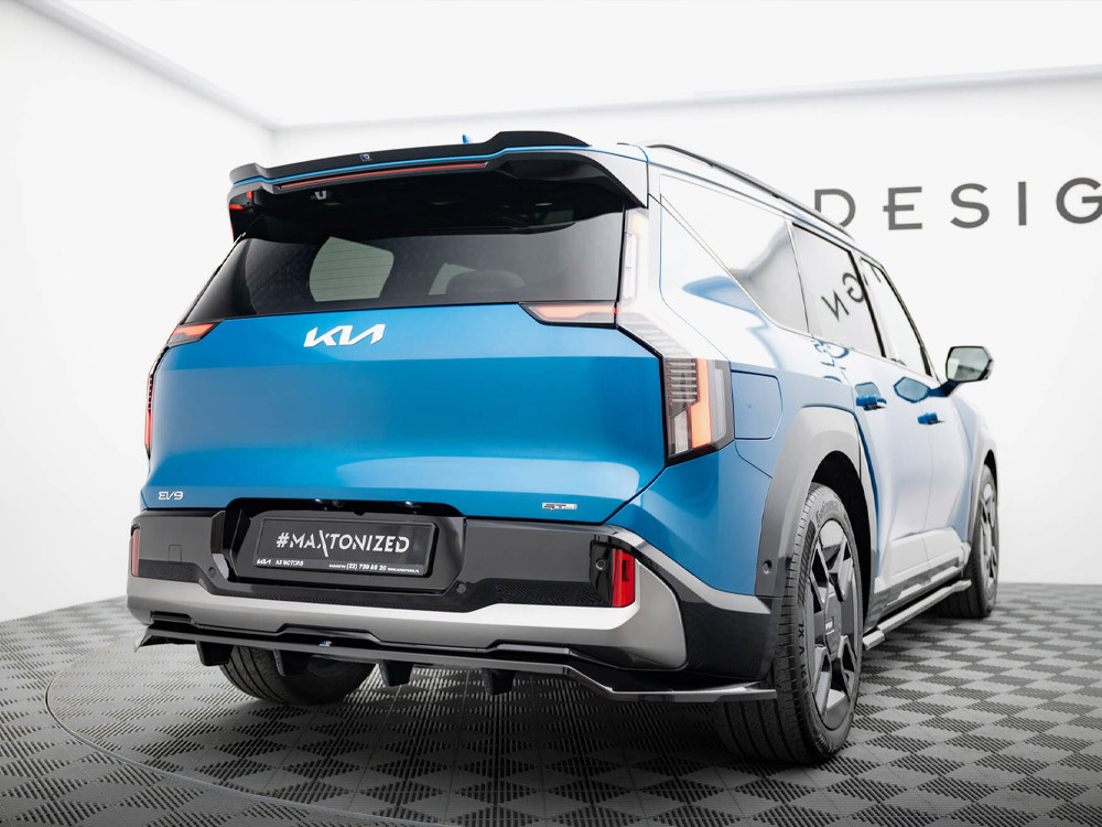 Maxton Rear Splitter (Vertical Bars) Kia EV9 GT-Line Mk1