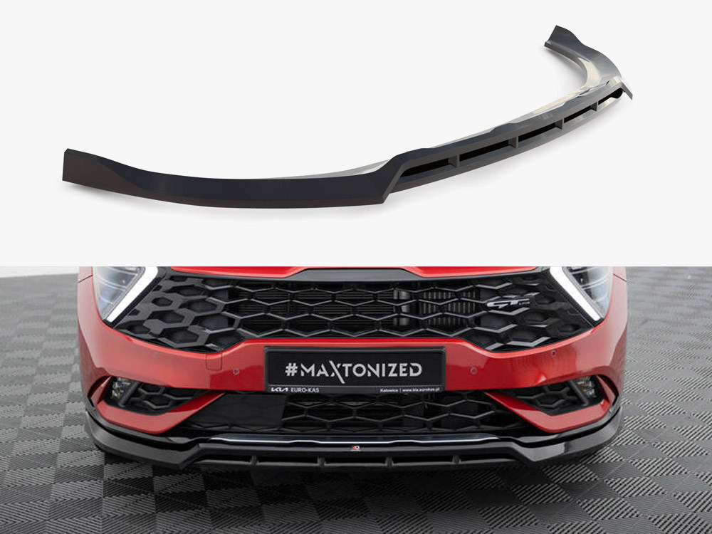 Maxton Front Splitter V.2 Kia Sportage GT-Line Mk5