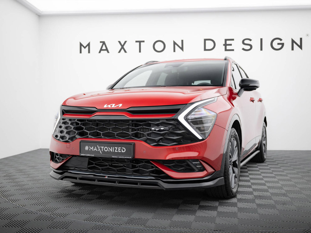Maxton Front Splitter V.2 Kia Sportage GT-Line Mk5
