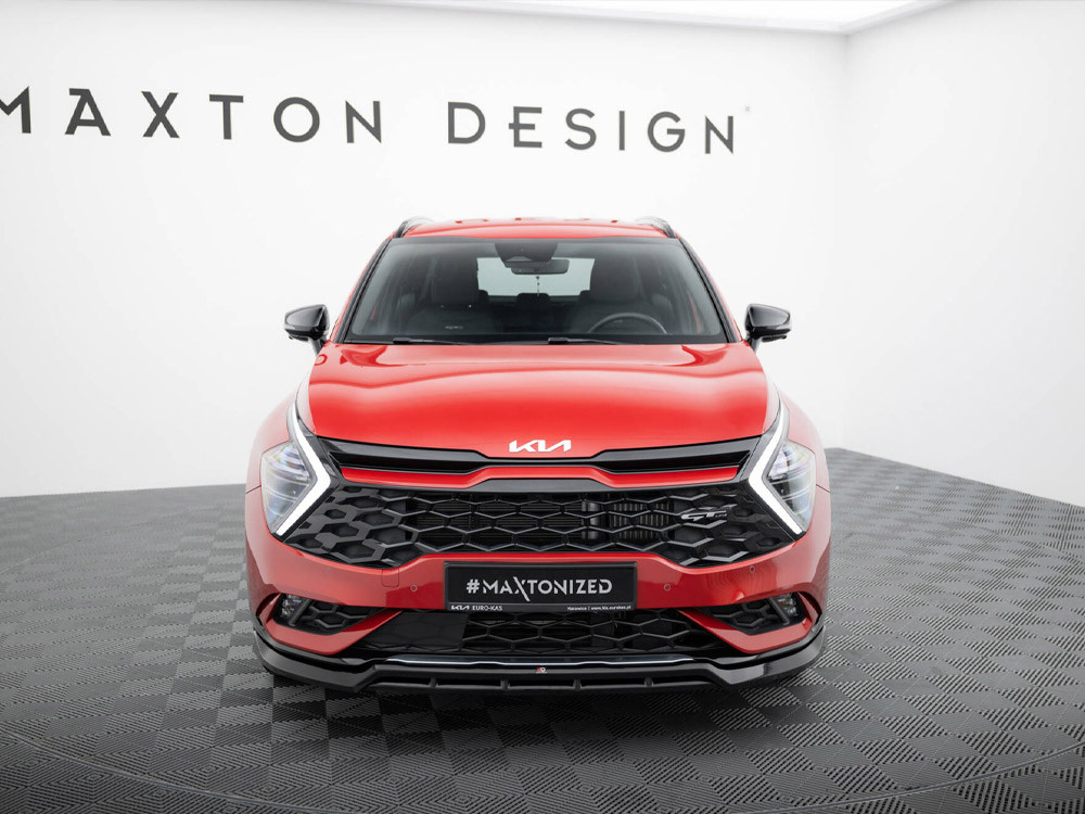 Maxton Front Splitter V.2 Kia Sportage GT-Line Mk5