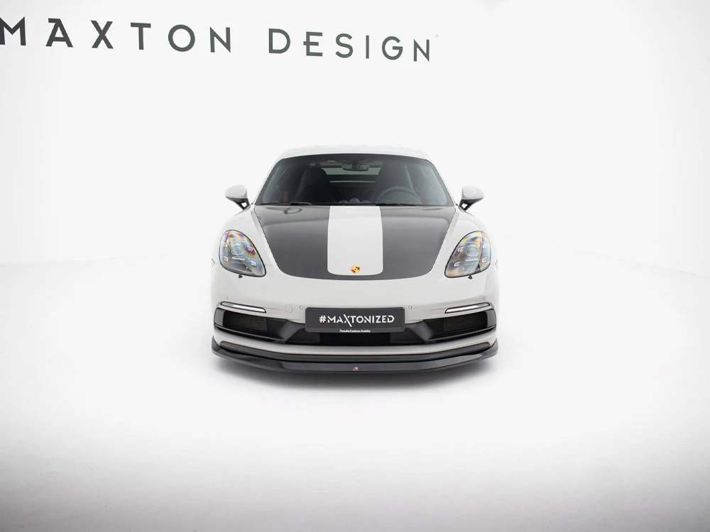 Maxton Front Splitter V.1 Porsche 718 Cayman GTS 982c Maxton Front Splitter V.1 Porsche 718 Cayman GTS 982c