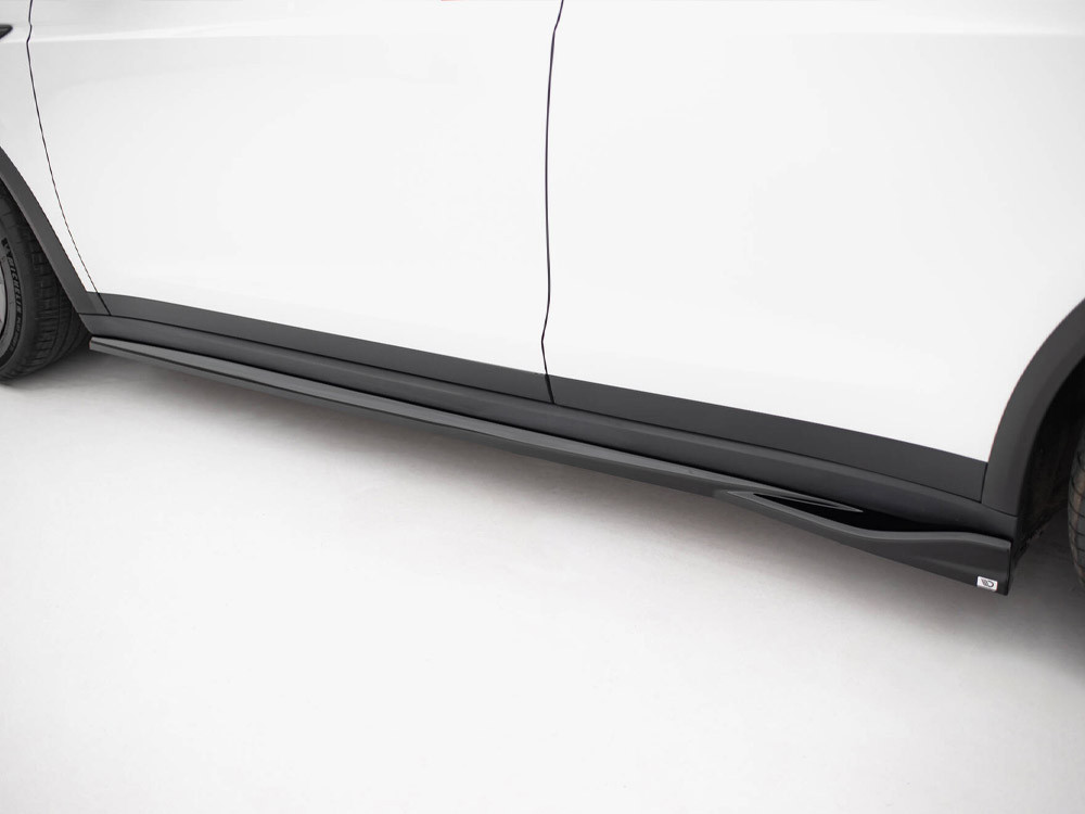 Maxton Side Skirts Diffusers V.2 Tesla Model X Mk1 Facelift