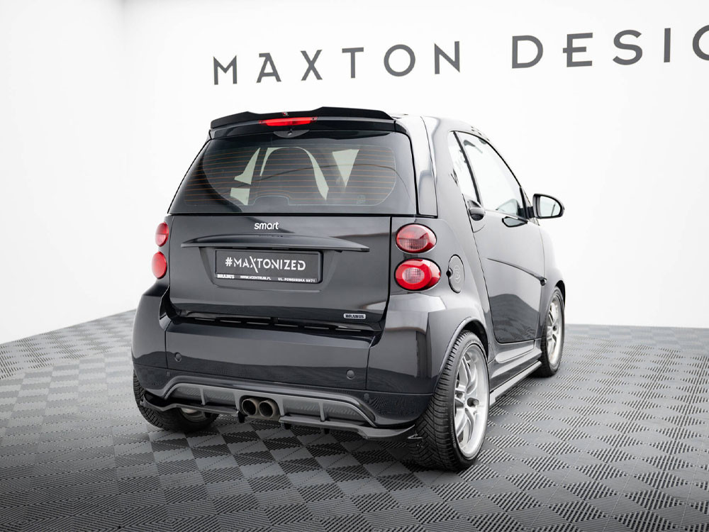 Maxton Rear Splitter (Vertical Bars) Brabus Smart Fortwo C451 Facelift