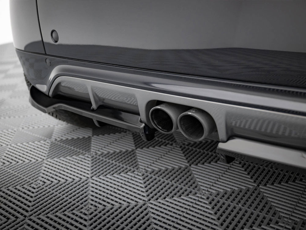 Maxton Rear Splitter (Vertical Bars) Brabus Smart Fortwo C451 Facelift