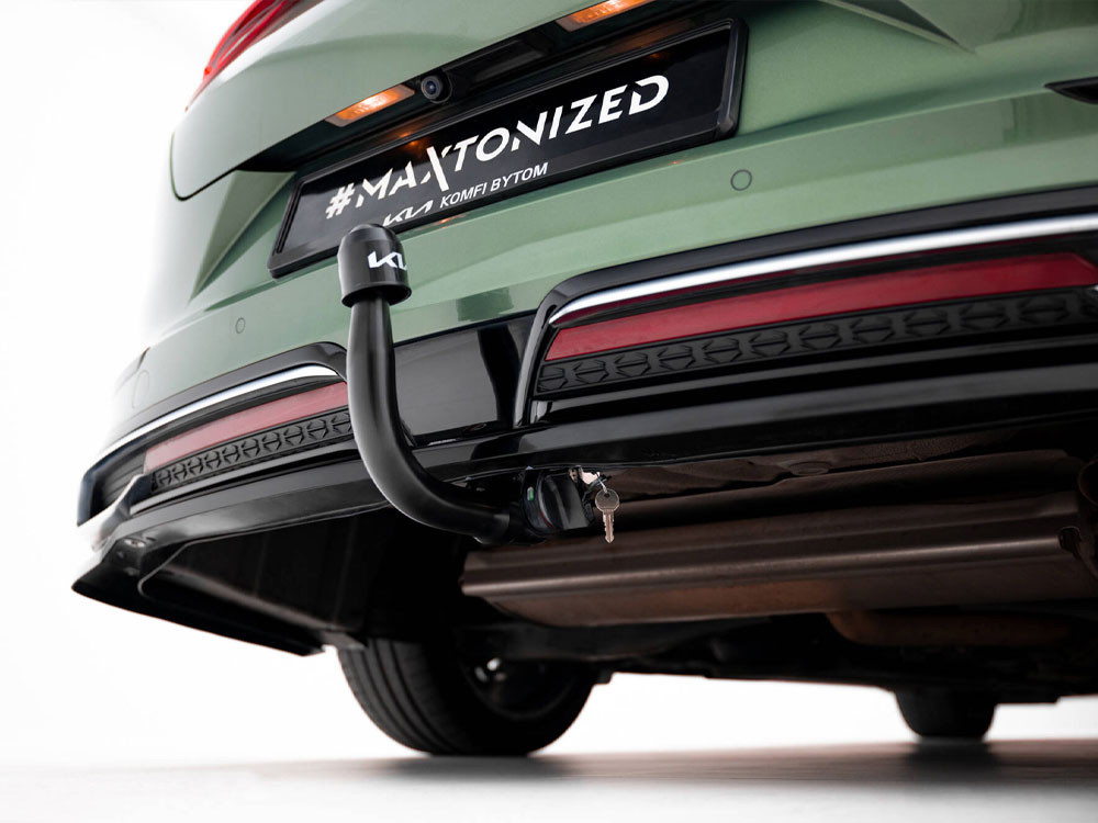Maxton Rear Splitter (Vertical Bars) Kia Proceed GT-Line Mk1 Facelift