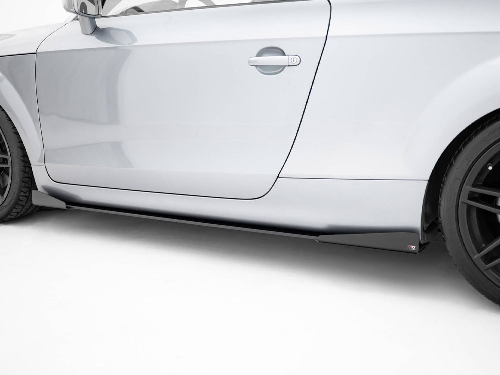 Maxton Street PRO Side Skirts Diffusers + Flaps Audi TT S / TT S-Line 8J Facelift