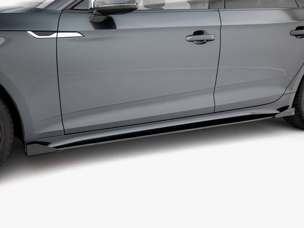 Maxton Street PRO Side Skirts Diffusers + Flaps Audi A5 Sportback F5 Facelift Maxton Street PRO Side Skirts Diffusers + Flaps Audi A5 Sportback F5 Facelift