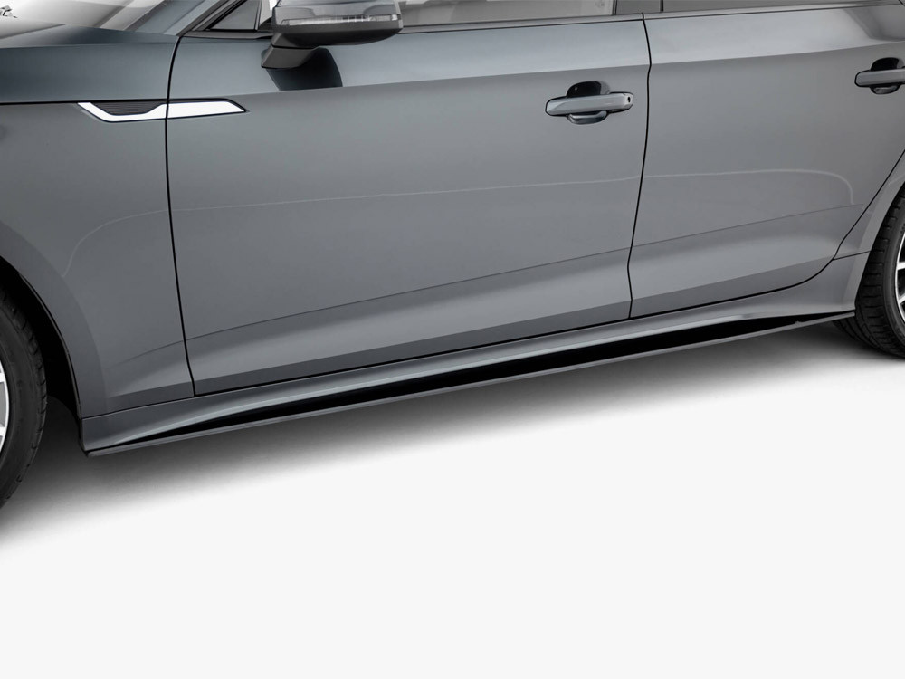 Maxton Street PRO Side Skirts Diffusers Audi A5 Sportback F5 Facelift