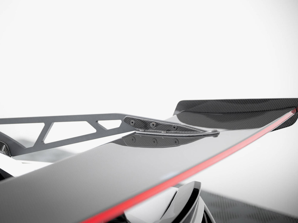 Maxton Carbon Spoiler With Upper Swan Mounting + LED Chevrolet Corvette Stingray / Grand Sport C7 Maxton Carbon Spoiler With Upper Swan Mounting + LED Chevrolet Corvette Stingray / Grand Sport C7