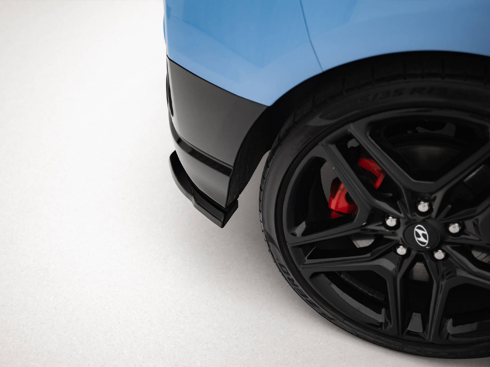Maxton Rear Side Splitters Hyundai Veloster N Mk2
