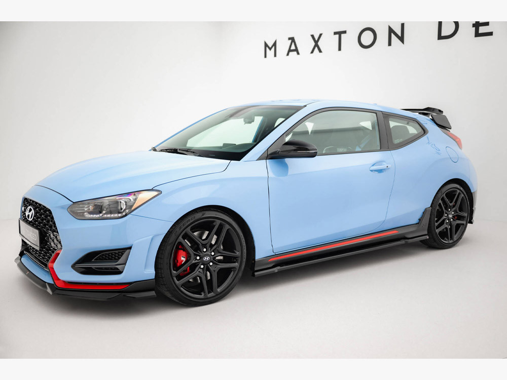 Maxton Side Skirts Diffusers Hyundai Veloster N Mk2