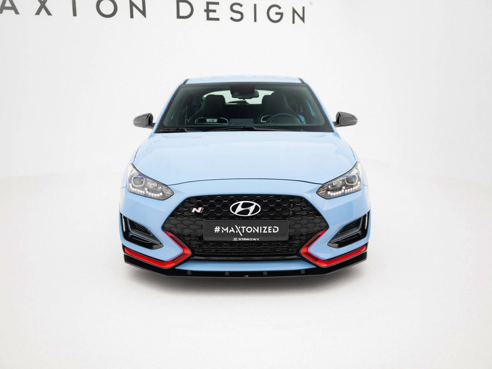 Maxton Street PRO Front Splitter Hyundai Veloster N Mk2