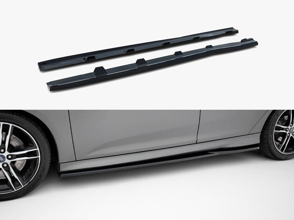 Maxton Side Skirts Diffusers V.3 Ford Focus ST Mk3