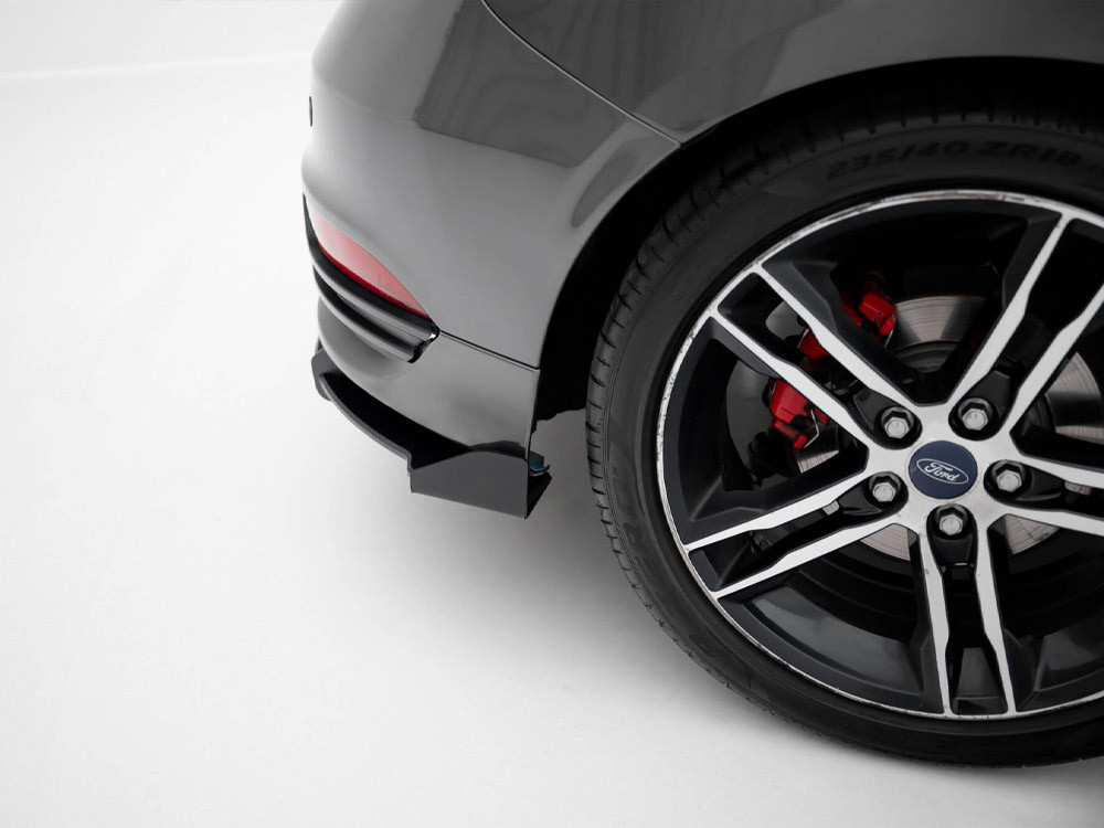 Maxton Rear Side Flaps Ford Focus ST Mk3 Facelift
