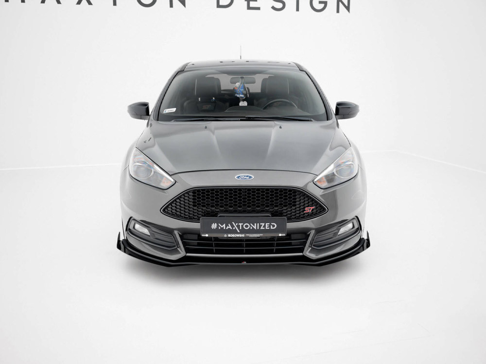 Maxton Front Flaps Ford Focus ST Mk3 Facelift