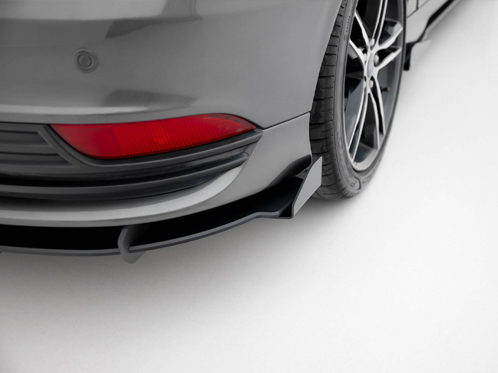 Maxton Street PRO Rear Diffuser + Flaps Ford Focus ST Mk3 Facelift