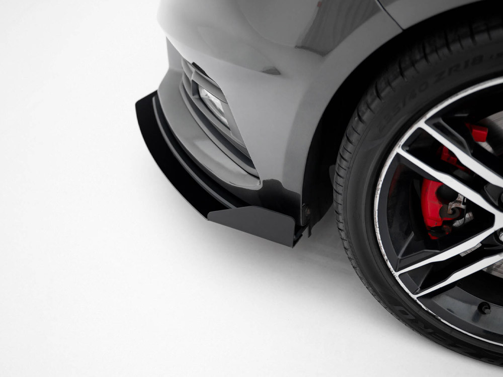 Maxton Street PRO Front Splitter + Flaps Ford Focus ST Mk3 Facelift