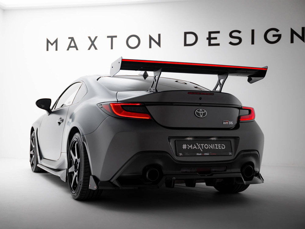 Maxton Carbon Spoiler With Internal Brackets Uprights + LED Toyota GR86 Maxton Carbon Spoiler With Internal Brackets Uprights + LED Toyota GR86