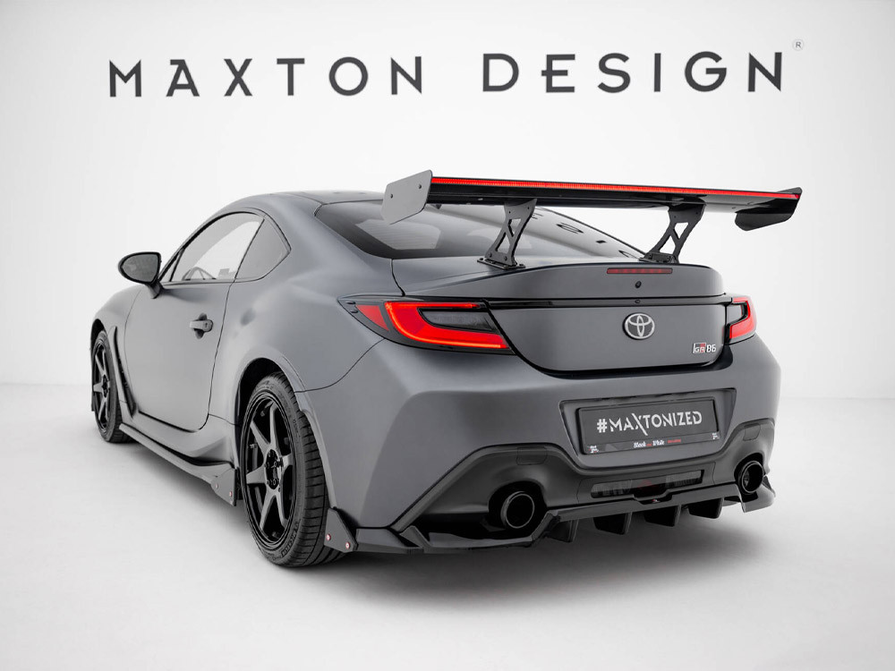 Maxton Carbon Spoiler With Internal Brackets Uprights + LED Toyota GR86 Maxton Carbon Spoiler With Internal Brackets Uprights + LED Toyota GR86