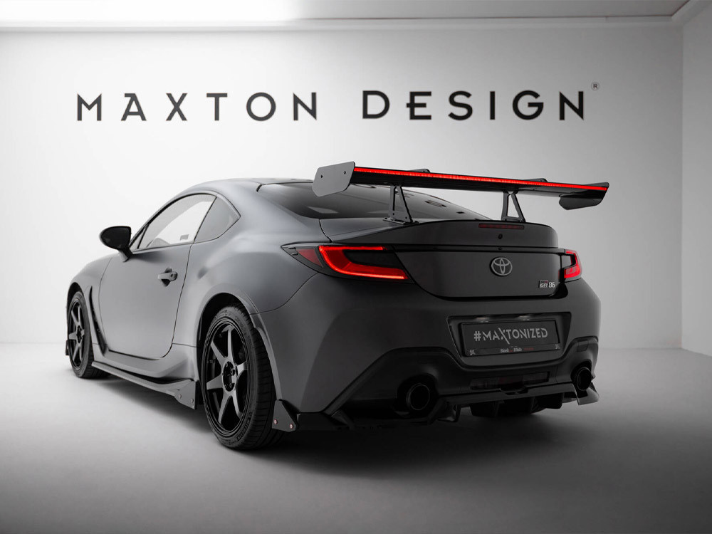 Maxton Carbon Spoiler With Upper Swan Mounting + LED Toyota GR86