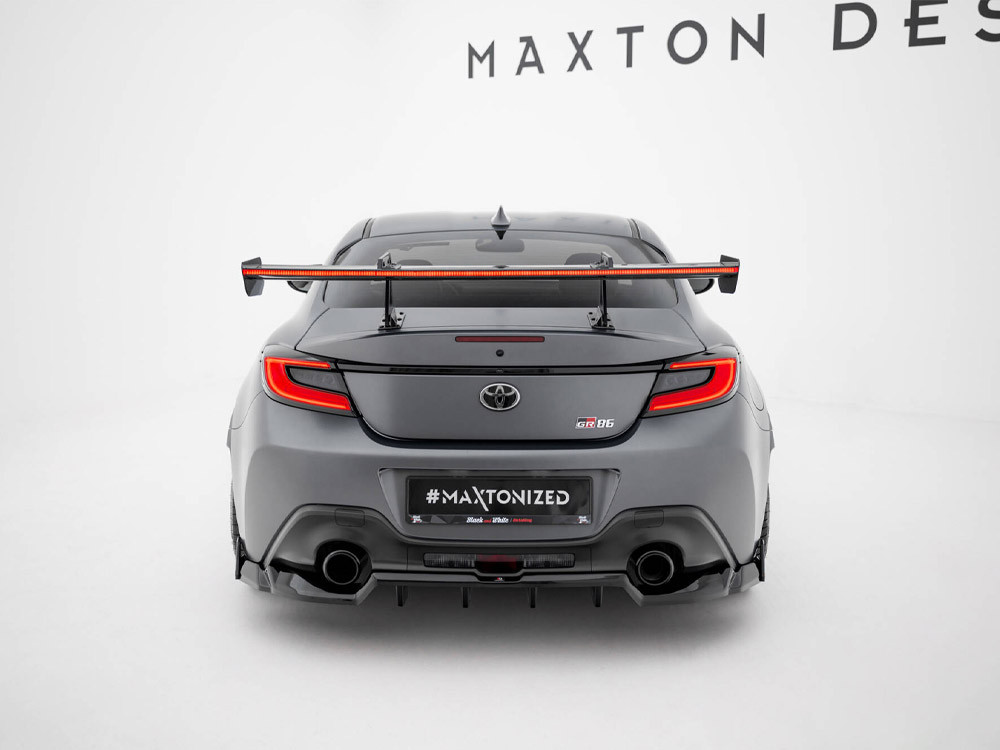 Maxton Carbon Spoiler With Upper Swan Mounting + LED Toyota GR86