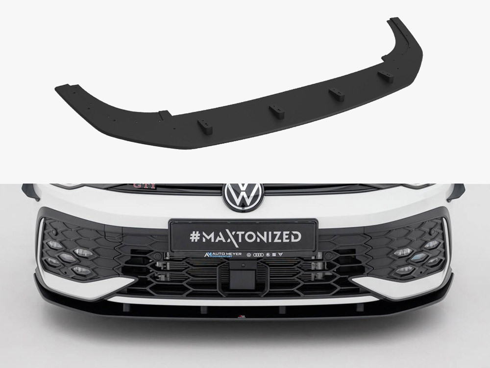 Maxton Street PRO Front Splitter Volkswagen Golf GTI / GTE / R-Line Mk8 Facelift Maxton Street PRO Front Splitter Volkswagen Golf GTI / GTE / R-Line Mk8 Facelift
