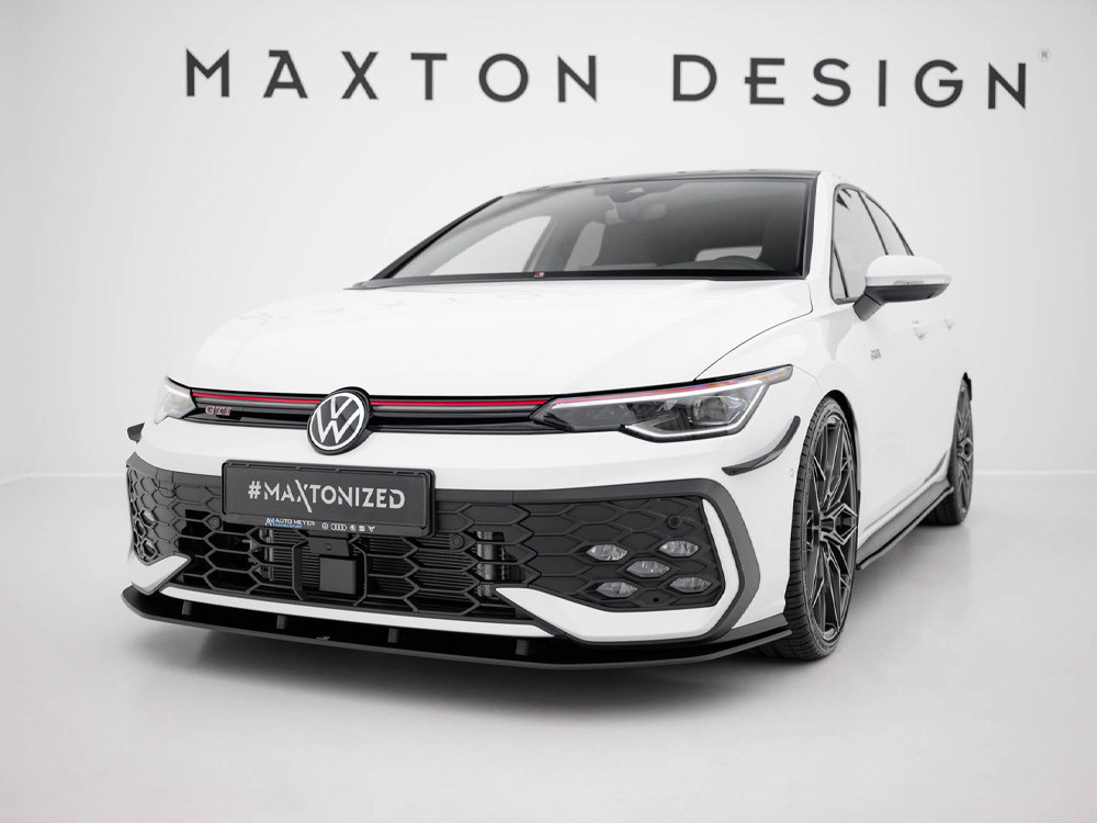 Maxton Street PRO Front Splitter Volkswagen Golf GTI / GTE / R-Line Mk8 Facelift Maxton Street PRO Front Splitter Volkswagen Golf GTI / GTE / R-Line Mk8 Facelift