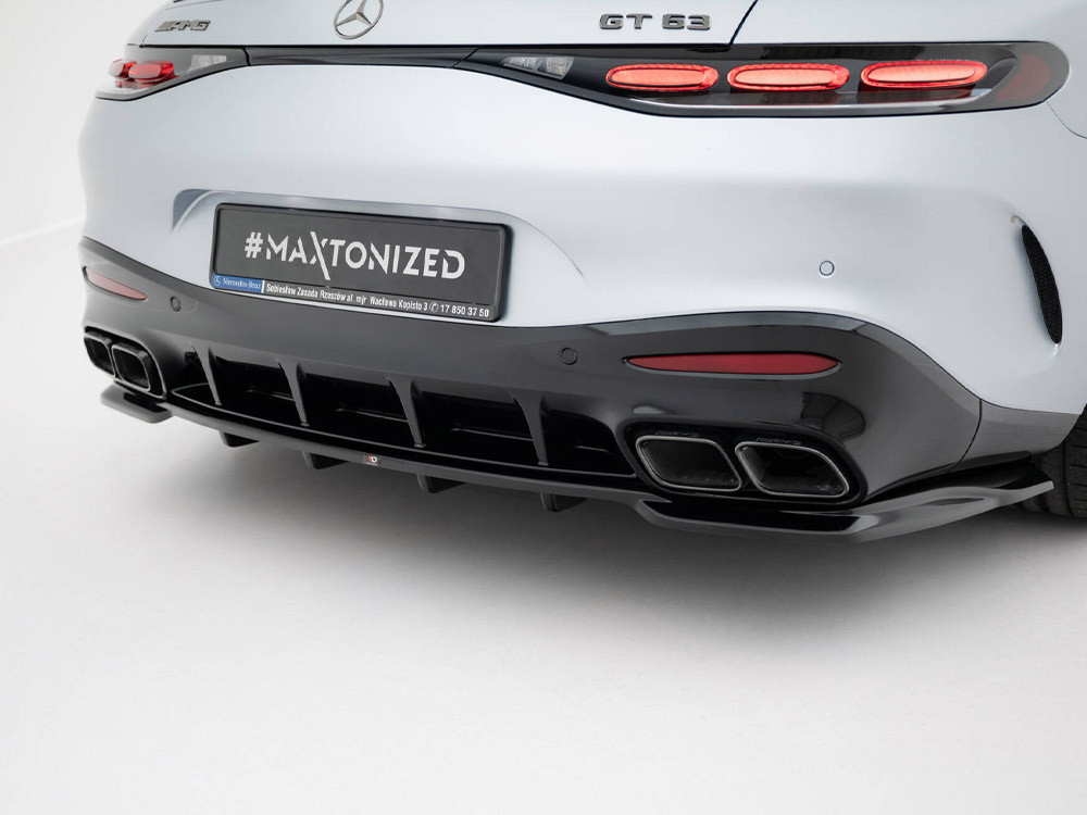 Maxton Rear Splitter (Vertical Bars) V.1 Mercedes-AMG GT 63 / 55 / 63 S E Performance C192