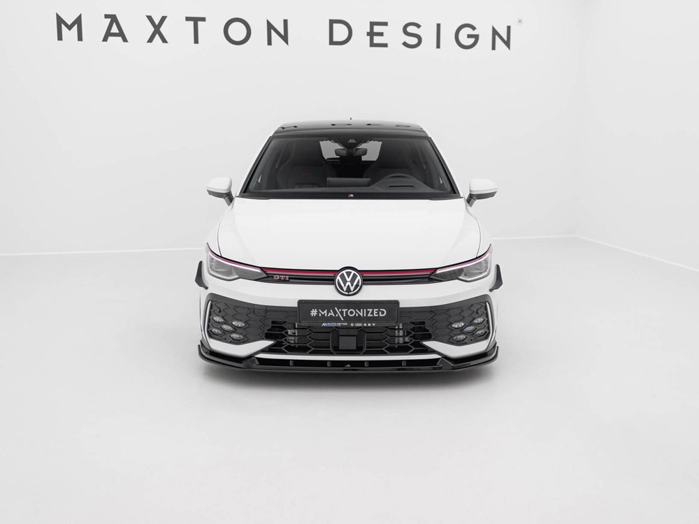 Maxton Street PRO Front Splitter V.2 Volkswagen Golf GTI / GTE / R-Line Mk8 Facelift Maxton Street PRO Front Splitter V.2 Volkswagen Golf GTI / GTE / R-Line Mk8 Facelift