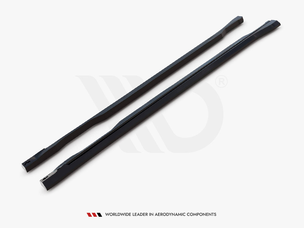 Maxton Side Skirts Diffusers Ford Explorer XLT Mk6