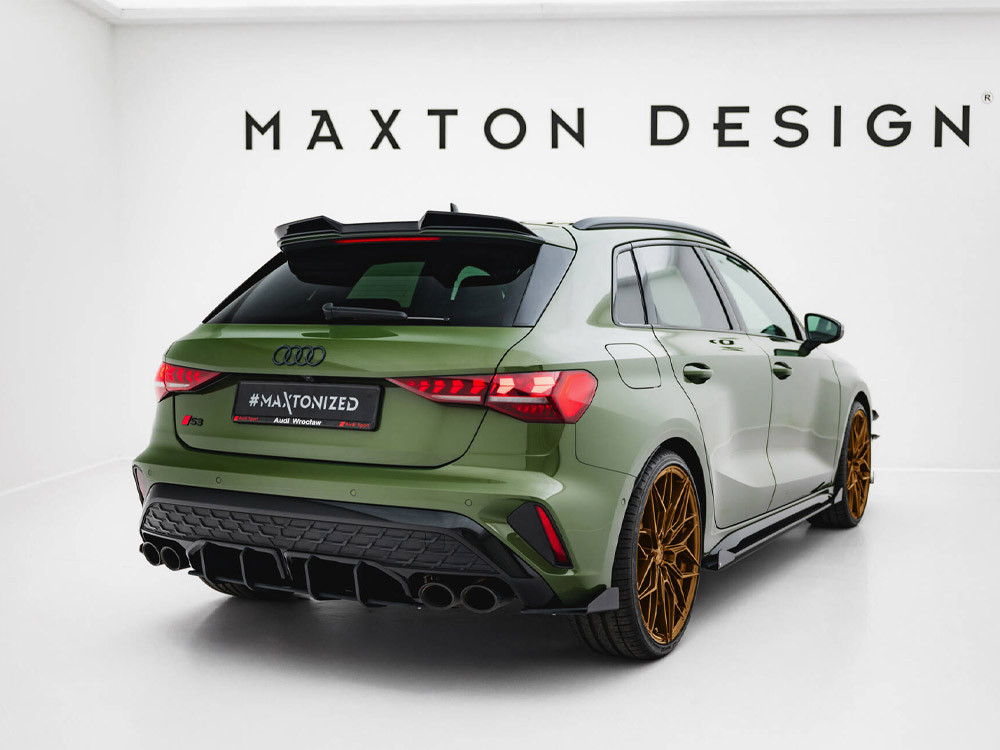 Maxton Street PRO Rear Diffuser Audi S3 Sportback 8Y Facelift Maxton Street PRO Rear Diffuser Audi S3 Sportback 8Y Facelift