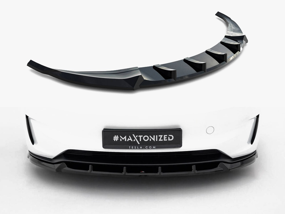 Maxton Front Splitter V.2 Tesla Model 3 Performance Mk1 Facelift