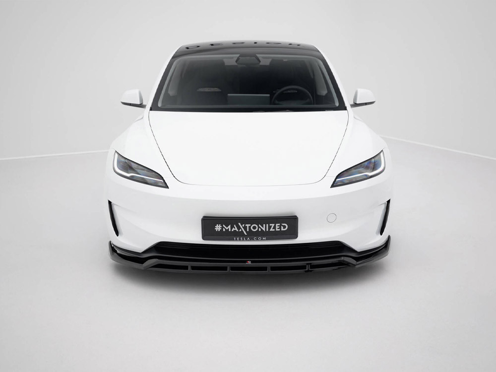 Maxton Front Splitter V.1 Tesla Model 3 Performance Mk1 Facelift
