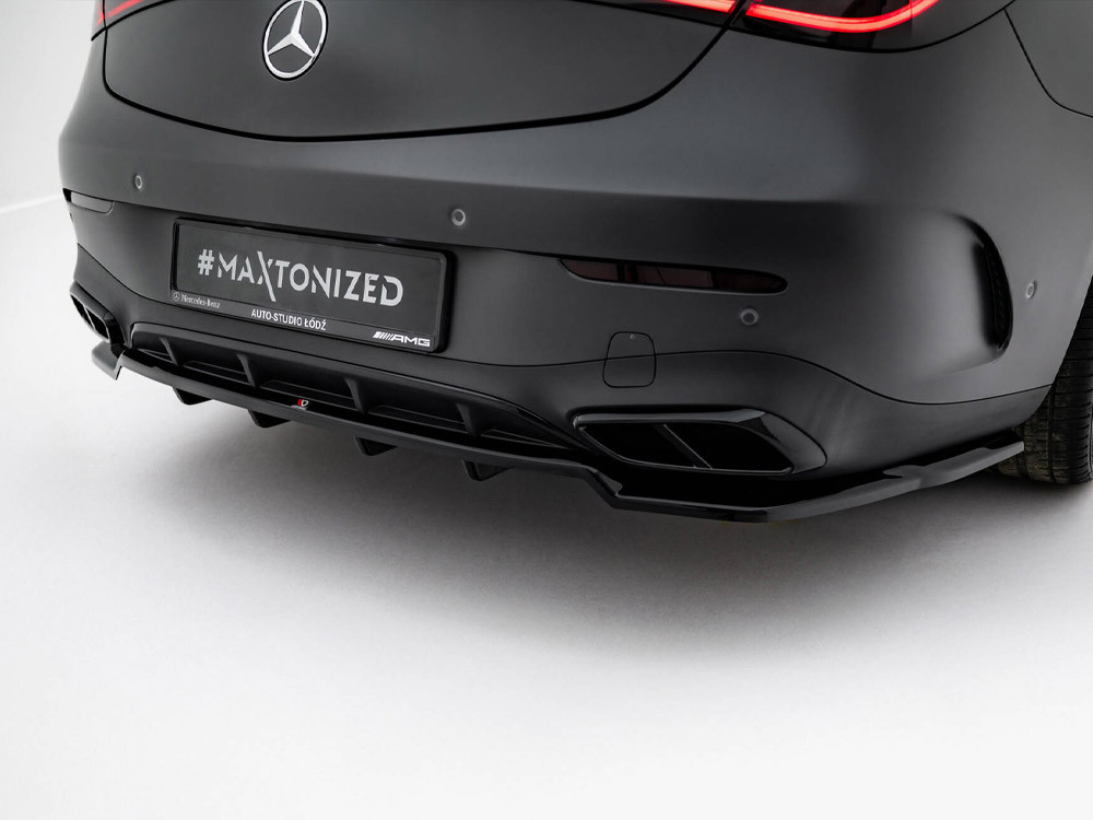 Maxton Rear Splitter (Vertical Bars) Mercedes-Benz CLE AMG-Line C236 Maxton Rear Splitter (Vertical Bars) Mercedes-Benz CLE AMG-Line C236