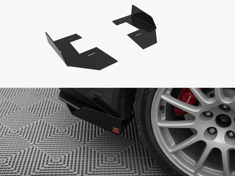 Maxton Rear Side Flaps Mitsubishi Lancer EVO X