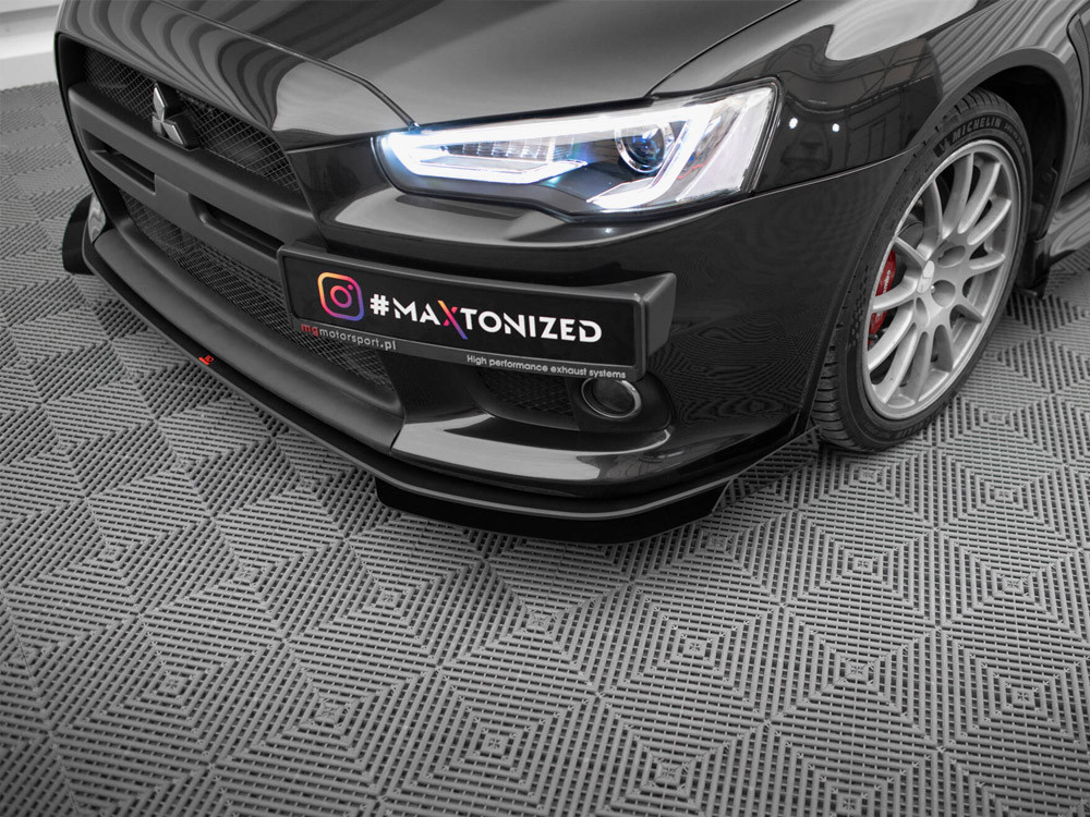 Maxton Front Flaps Mitsubishi Lancer EVO X Maxton Front Flaps Mitsubishi Lancer EVO X