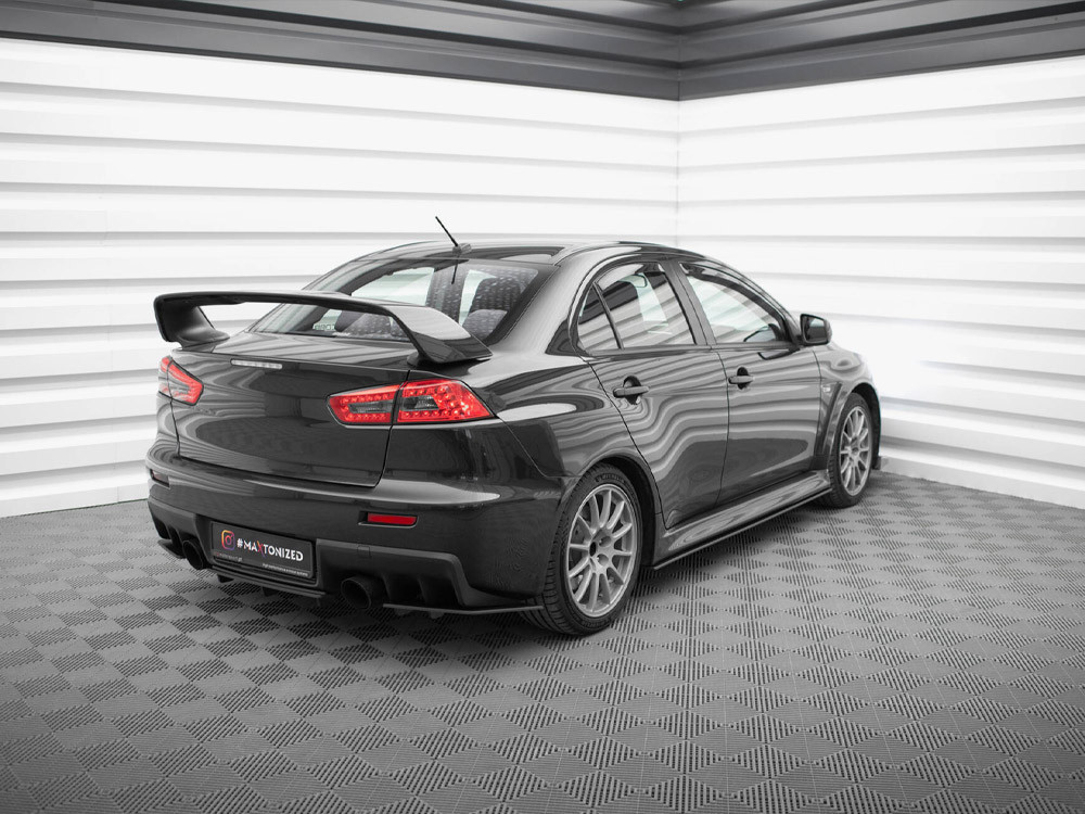 Maxton Street Pro Rear Side Splitters Mitsubishi Lancer EVO X