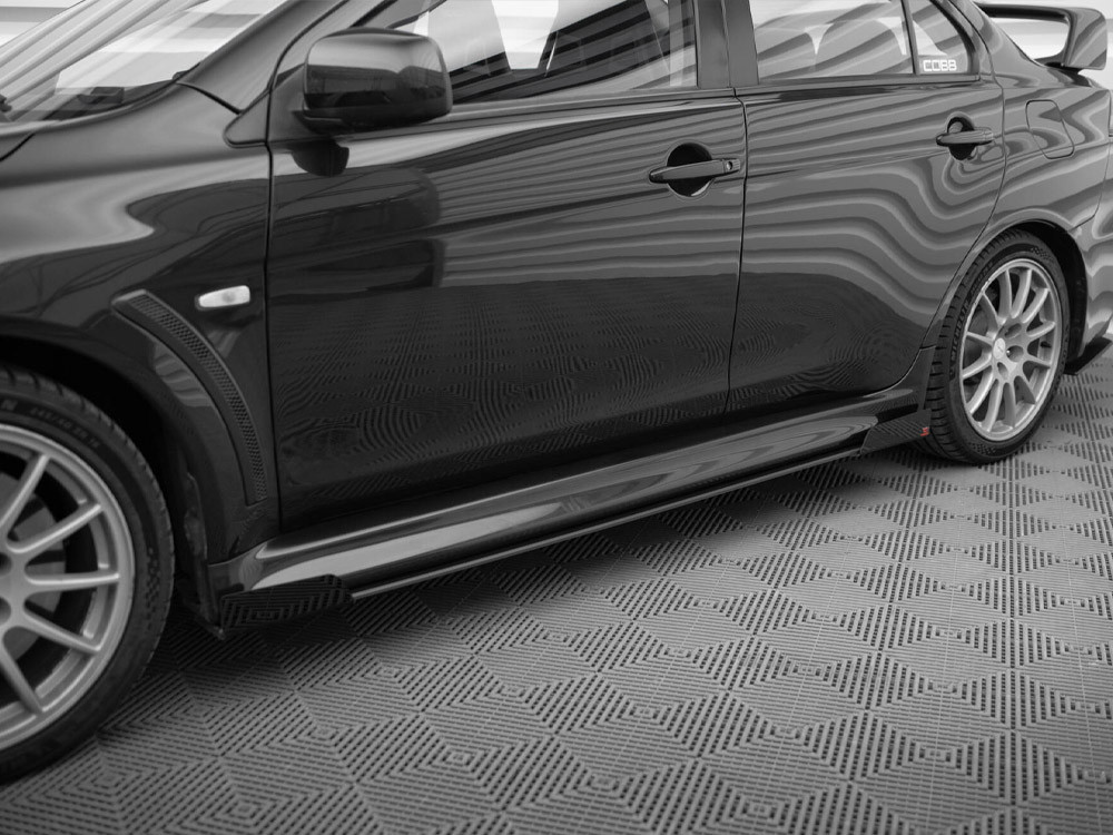 Maxton Street PRO Side Skirts Diffusers + Flaps Mitsubishi Lancer EVO X Maxton Street PRO Side Skirts Diffusers + Flaps Mitsubishi Lancer EVO X