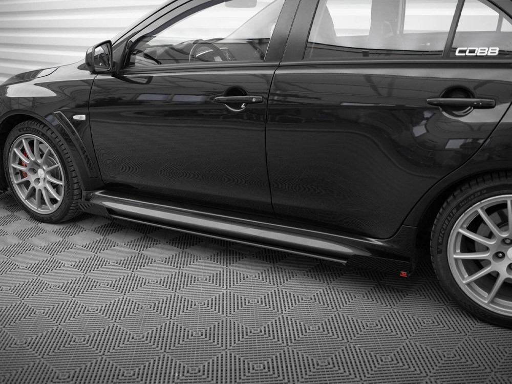 Maxton Street PRO Side Skirts Diffusers + Flaps Mitsubishi Lancer EVO X Maxton Street PRO Side Skirts Diffusers + Flaps Mitsubishi Lancer EVO X