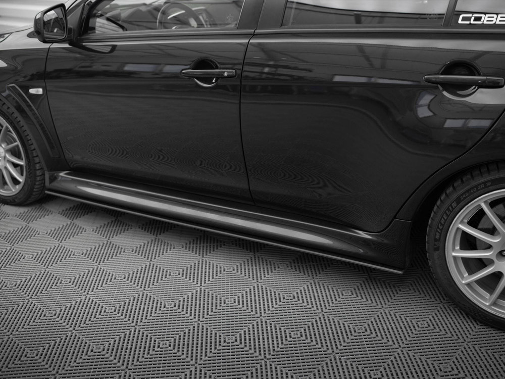 Maxton Street PRO Side Skirts Diffusers Mitsubishi Lancer EVO X