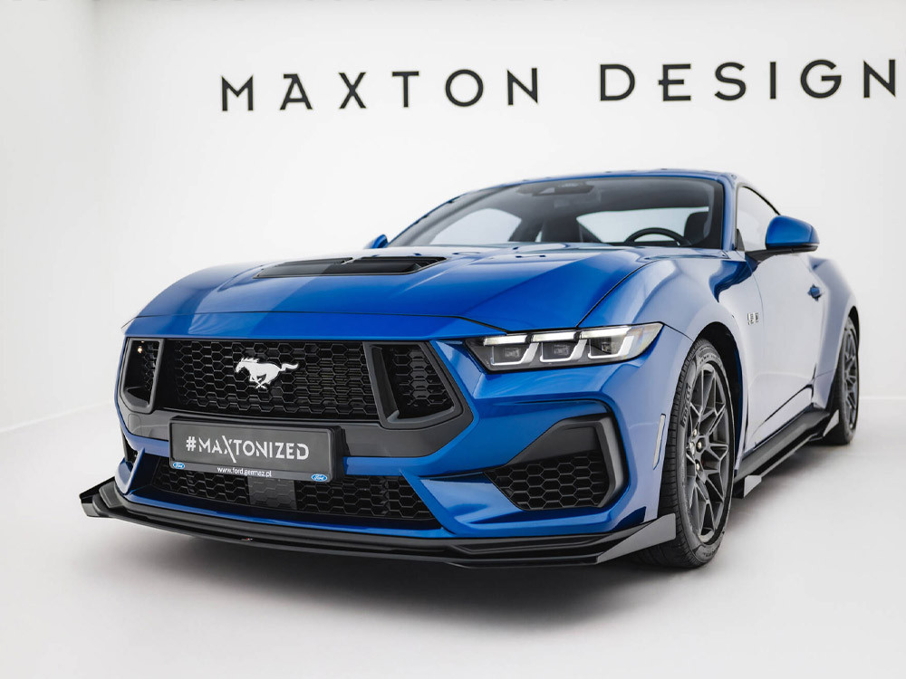 Maxton Front Flaps Ford Mustang GT Mk7 Maxton Front Flaps Ford Mustang GT Mk7