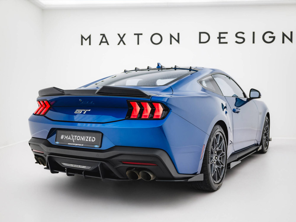 Maxton Street PRO Rear Diffuser Ford Mustang GT Mk7 Maxton Street PRO Rear Diffuser Ford Mustang GT Mk7