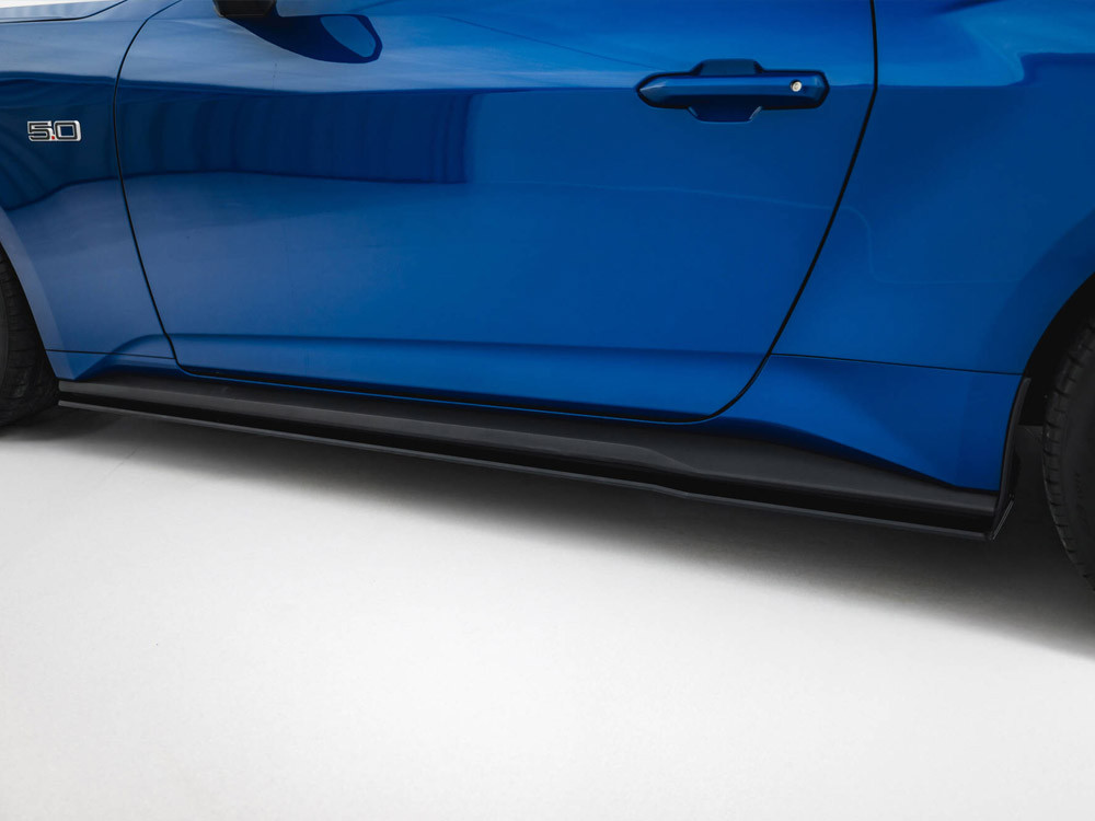 Maxton Street PRO Side Skirts Diffusers Ford Mustang GT Mk7